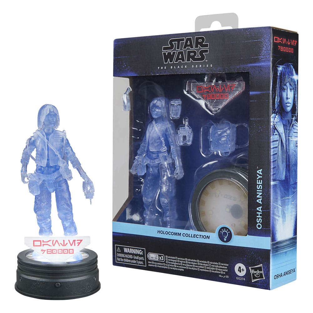 Star Wars Black Series Holocomm Collection Actionfigur Osha Aniseya 15 cm - Versand: 5-7 Tage nach Bestellung