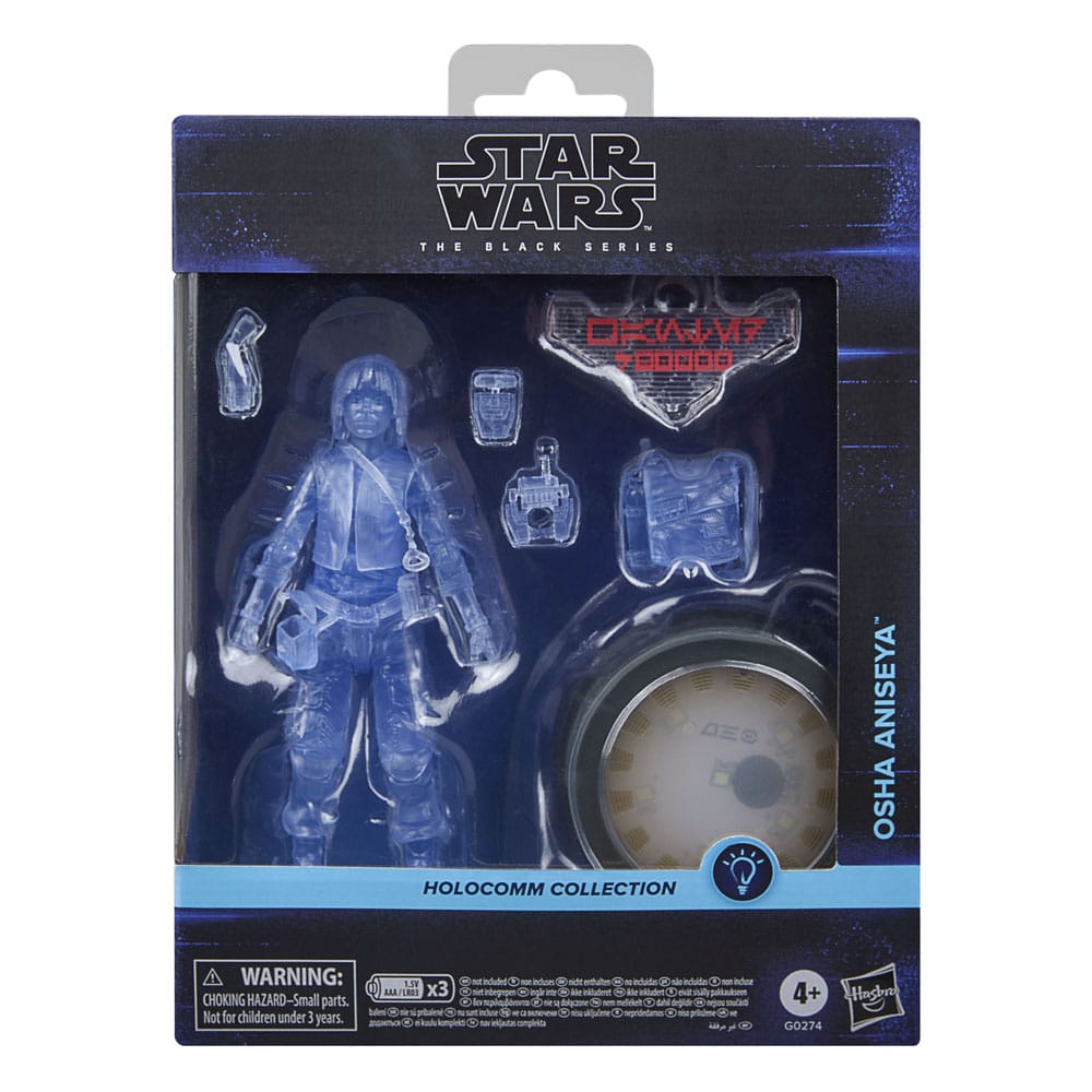 Star Wars Black Series Holocomm Collection Actionfigur Osha Aniseya 15 cm - Versand: 5-7 Tage nach Bestellung