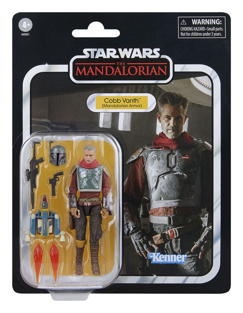 Star Wars: The Mandalorian Vintage Collection Actionfigur Cobb Vanth (Mandalorian Armor) 10 cm - Versand: 5-7 Tage nach Bestellung