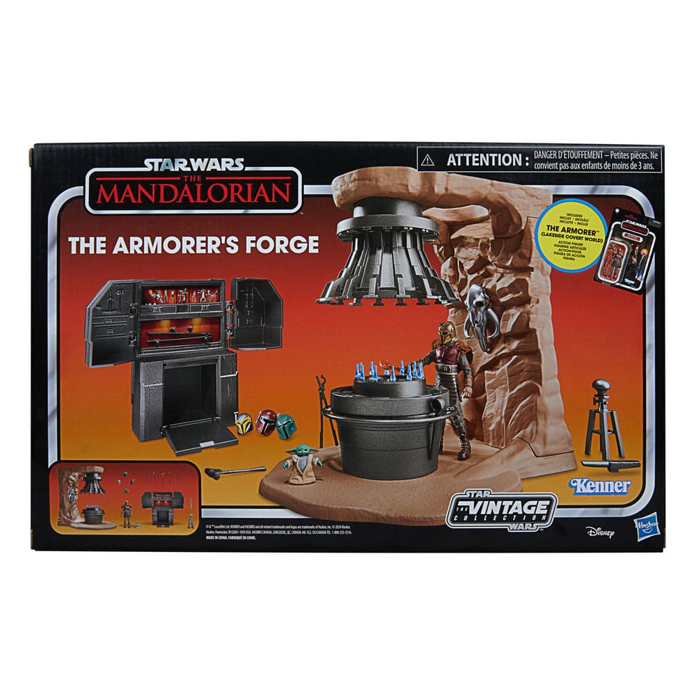 Star Wars The Mandalorian Vintage Collection The Armorer's Forge mit The Armorer (Lakeside Covert World) - Versand: 5-7 Tage nach Bestellung