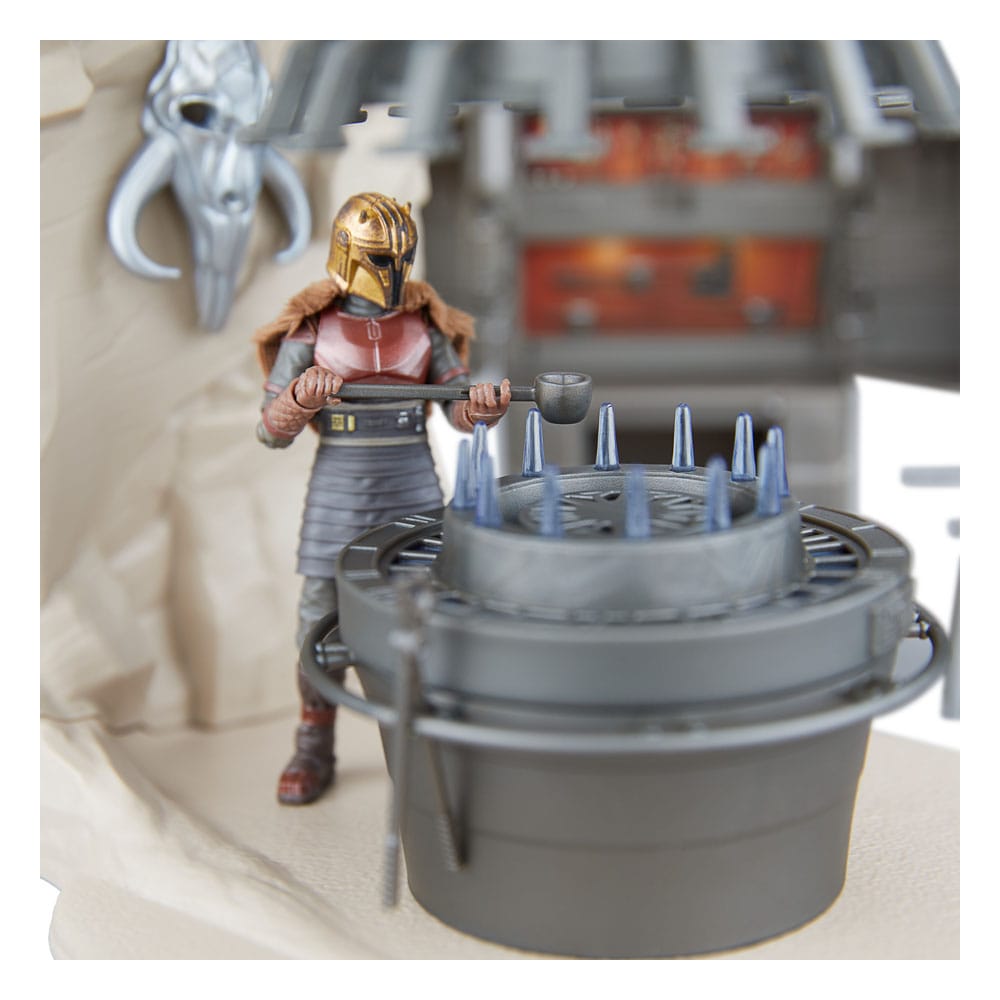Star Wars The Mandalorian Vintage Collection The Armorer's Forge mit The Armorer (Lakeside Covert World) - Versand: 5-7 Tage nach Bestellung