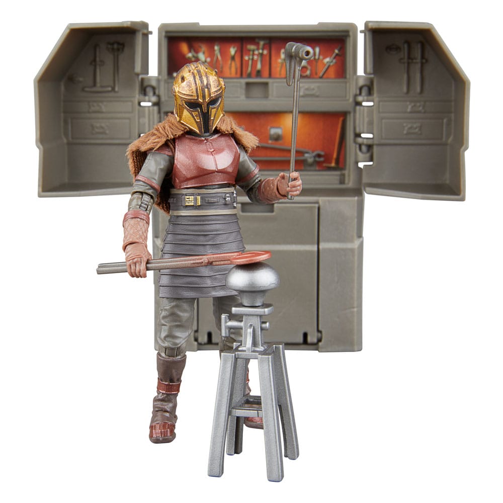Star Wars The Mandalorian Vintage Collection The Armorer's Forge mit The Armorer (Lakeside Covert World) - Versand: 5-7 Tage nach Bestellung