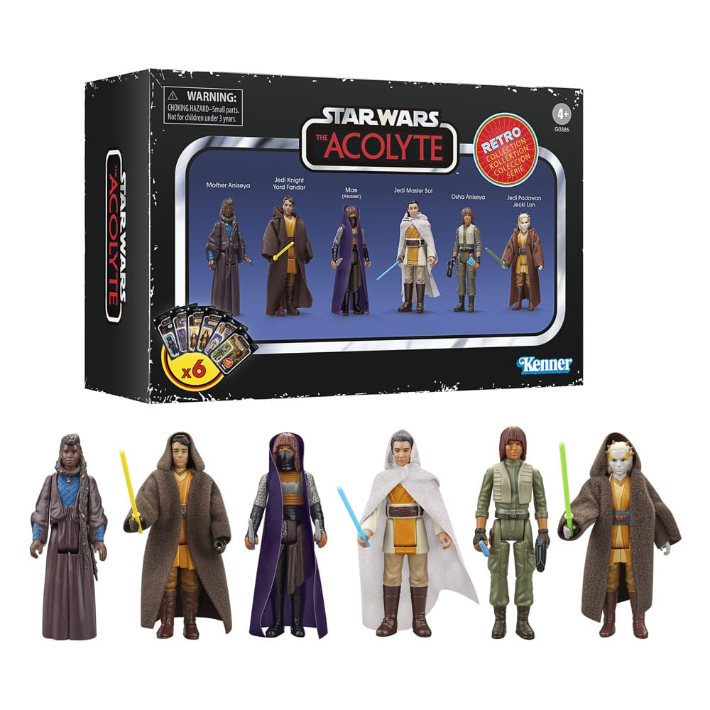 Star Wars: Acolyte Retro Collection Actionfiguren 6er-Pack 10 cm - Preorder - ETA: 08.09.2025