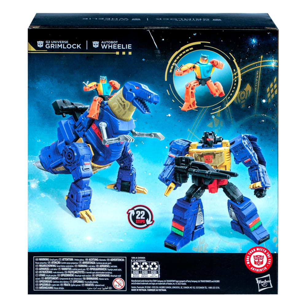 Transformers Age of the Primes Leader Class Actionfigur G2 Universe Grimlock 19 cm - Versand: 5-7 Tage nach Bestellung