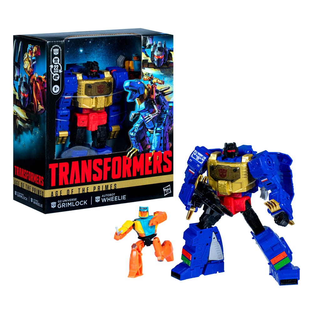 Transformers Age of the Primes Leader Class Actionfigur G2 Universe Grimlock 19 cm - Versand: 5-7 Tage nach Bestellung