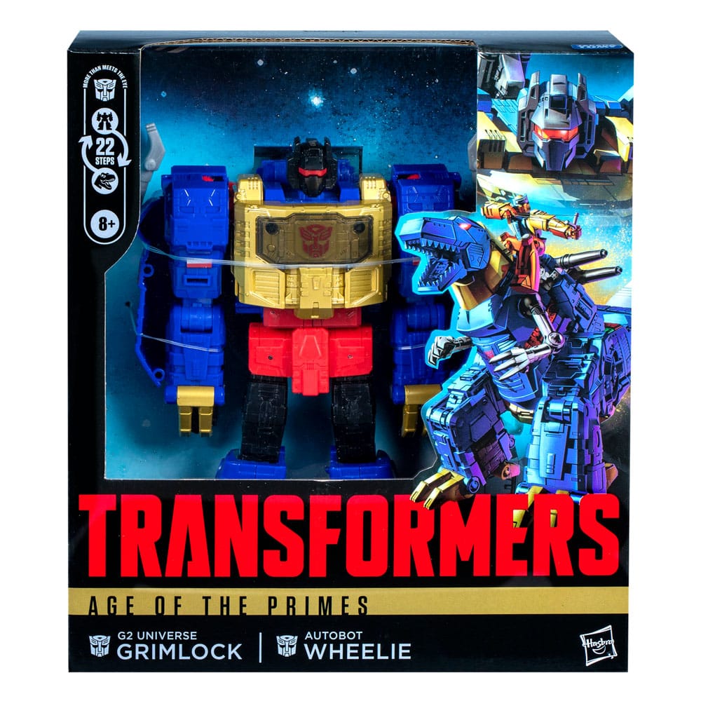 Transformers Age of the Primes Leader Class Actionfigur G2 Universe Grimlock 19 cm - Versand: 5-7 Tage nach Bestellung