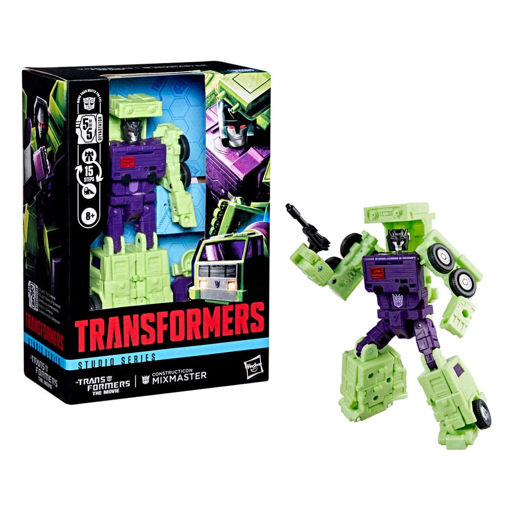 The Transformers: The Movie Studio Series Voyager Class Actionfigur Constructicon Mixmaster 16 cm - Versand: 5-7 Tage nach Bestellung