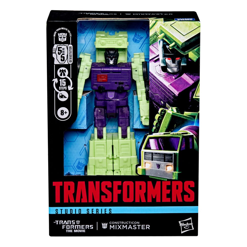 The Transformers: The Movie Studio Series Voyager Class Actionfigur Constructicon Mixmaster 16 cm - Versand: 5-7 Tage nach Bestellung