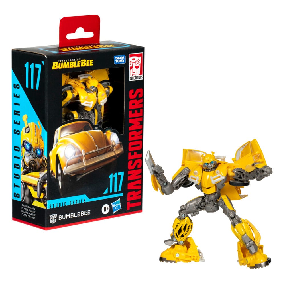 Transformers: Bumblebee Generations Studio Series Deluxe Class Actionfigur Bumblebee 11 cm - Versand: 5-7 Tage nach Bestellung