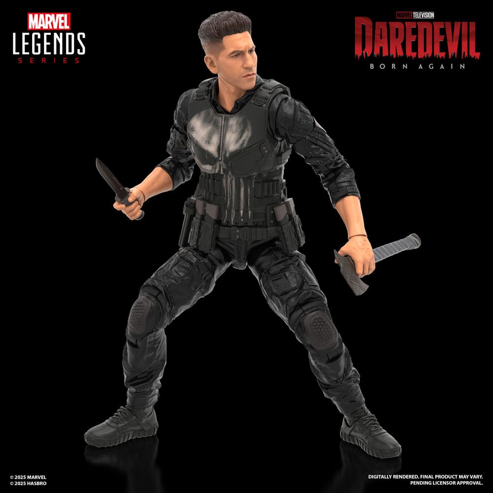Daredevil: Born Again Marvel Legends Actionfigur Punisher 15 cm - Preorder - ETA: 25.12.2025