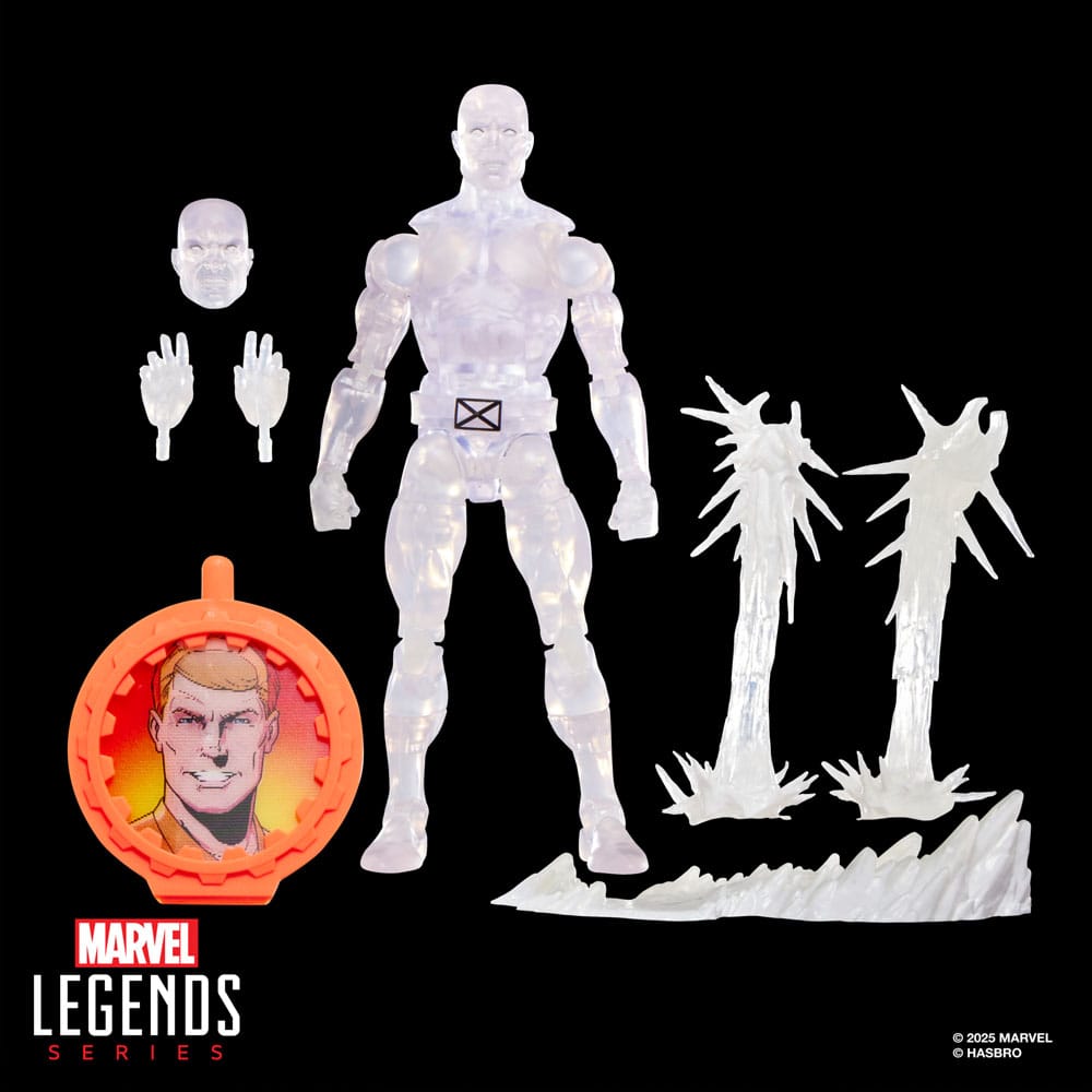 Secret Wars Marvel Legends Retro Actionfigur Iceman 15 cm - Preorder - ETA: 25.12.2025