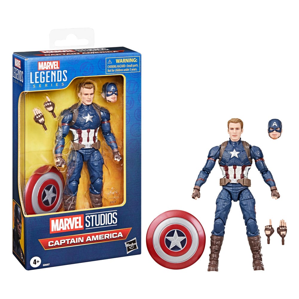 Avengers: Endgame Marvel Legends Actionfigur Captain America 15 cm - Versand: 5-7 Tage nach Bestellung