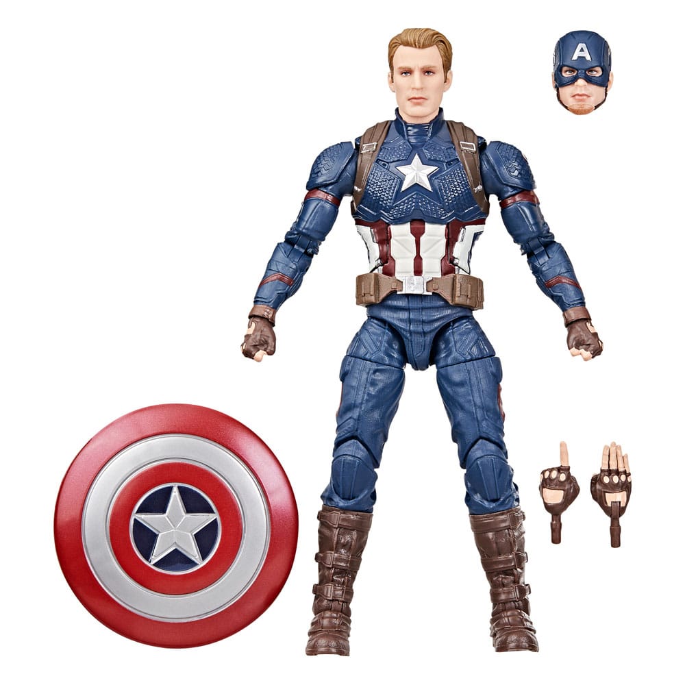 Avengers: Endgame Marvel Legends Actionfigur Captain America 15 cm - Versand: 5-7 Tage nach Bestellung