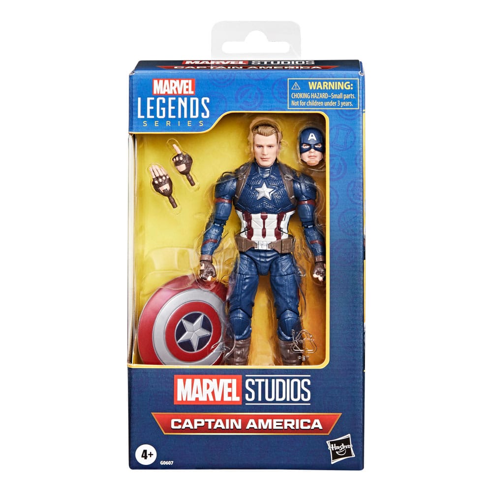 Avengers: Endgame Marvel Legends Actionfigur Captain America 15 cm - Versand: 5-7 Tage nach Bestellung