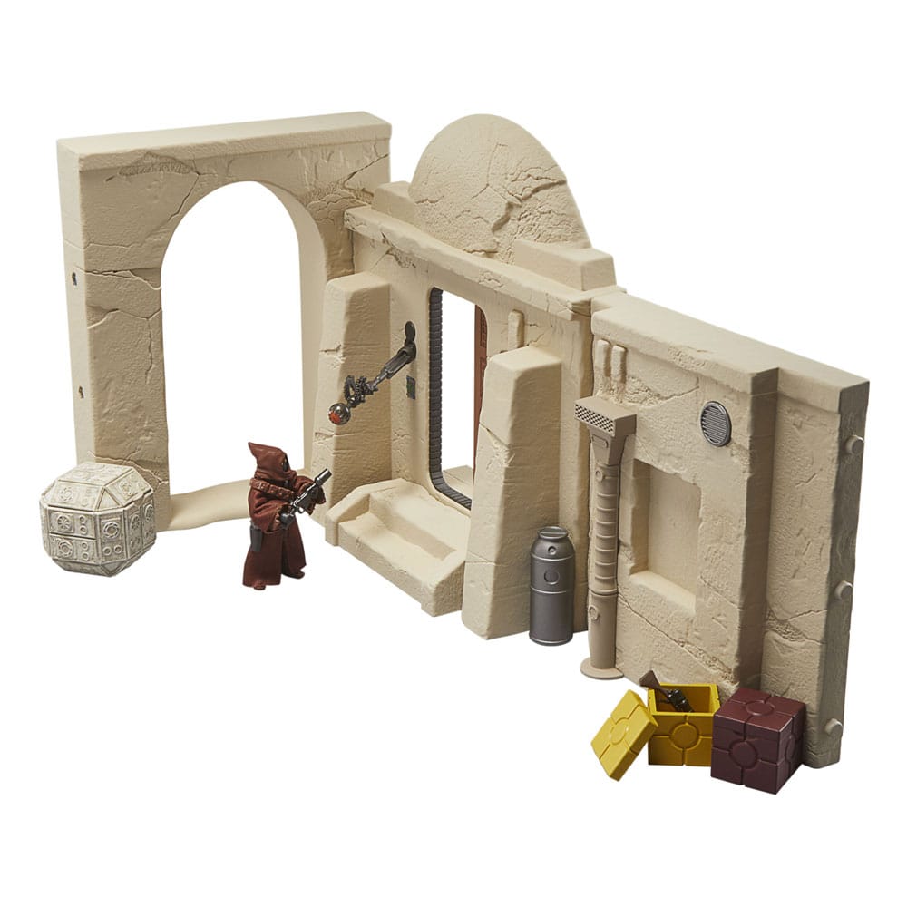 Star Wars Episode IV Vintage Collection Playset Streets of Mos Eisley mit Jawa Action Figure - Versand: 5-7 Tage nach Bestellung