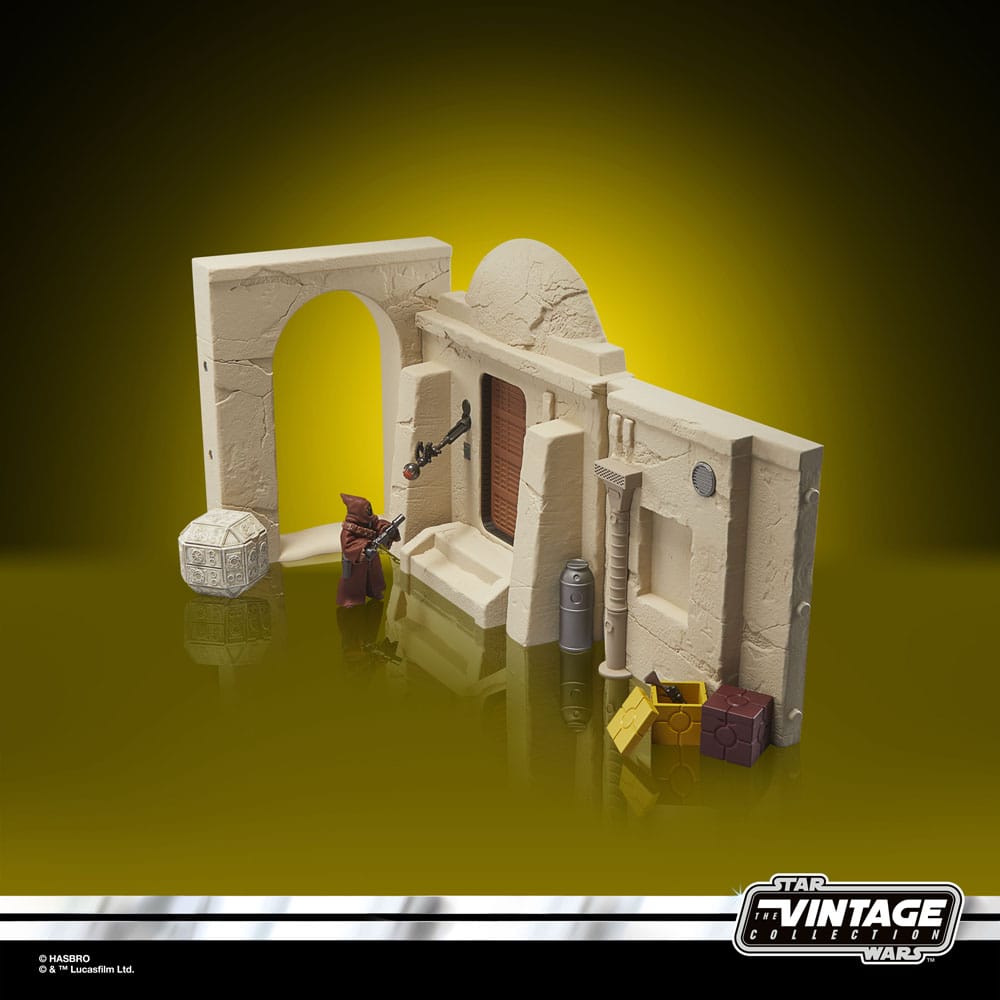 Star Wars Episode IV Vintage Collection Playset Streets of Mos Eisley mit Jawa Action Figure - Versand: 5-7 Tage nach Bestellung