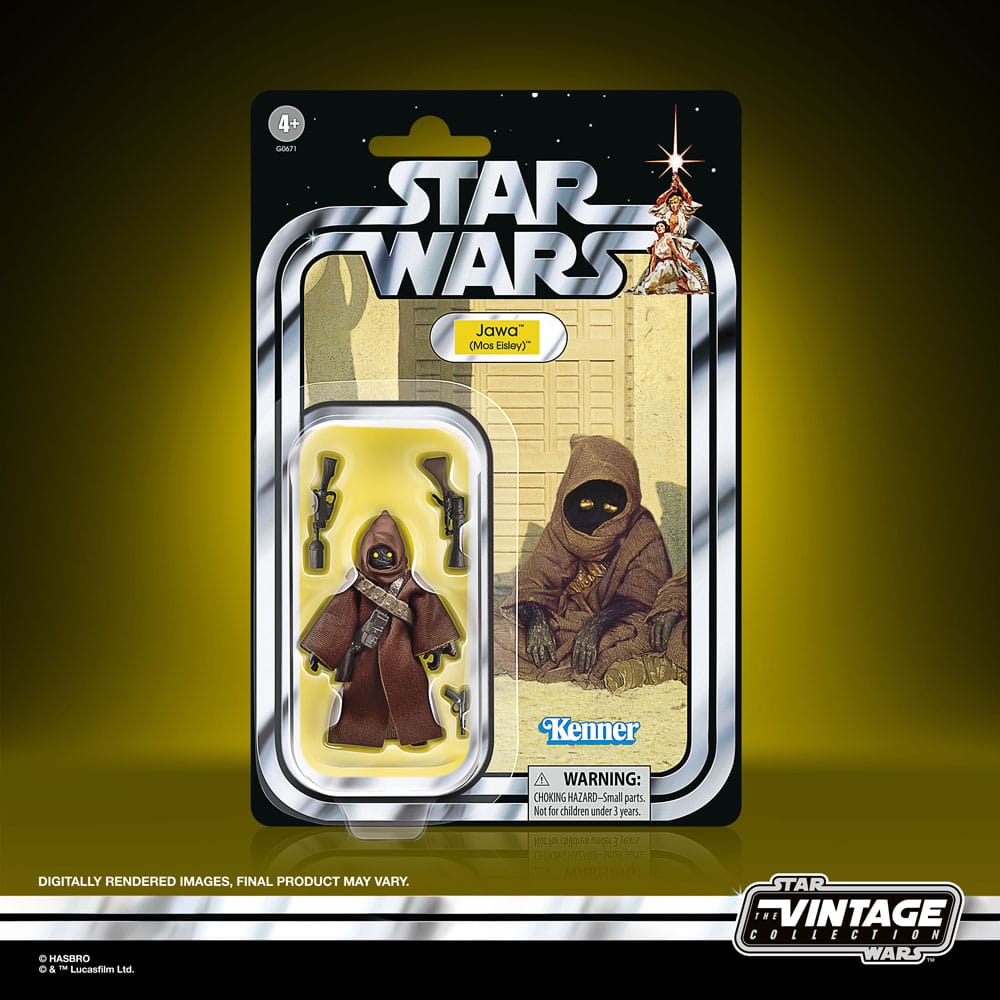 Star Wars Episode IV Vintage Collection Playset Streets of Mos Eisley mit Jawa Action Figure - Versand: 5-7 Tage nach Bestellung