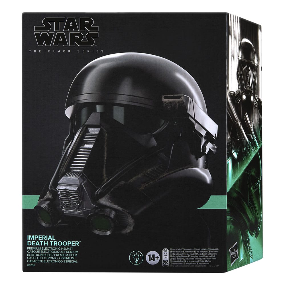 Star Wars: Rogue One Black Series Elektronischer Helm Imperial Death Trooper - Preorder - ETA: 25.10.2025