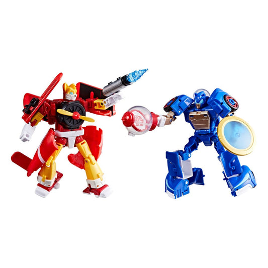 Sonic the Hedgehog x Transformers Actionfiguren 2er-Pack Wingtail & Blue Booster 13 cm - Versand: 5-7 Tage nach Bestellung