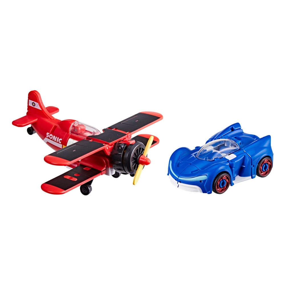 Sonic the Hedgehog x Transformers Actionfiguren 2er-Pack Wingtail & Blue Booster 13 cm - Versand: 5-7 Tage nach Bestellung