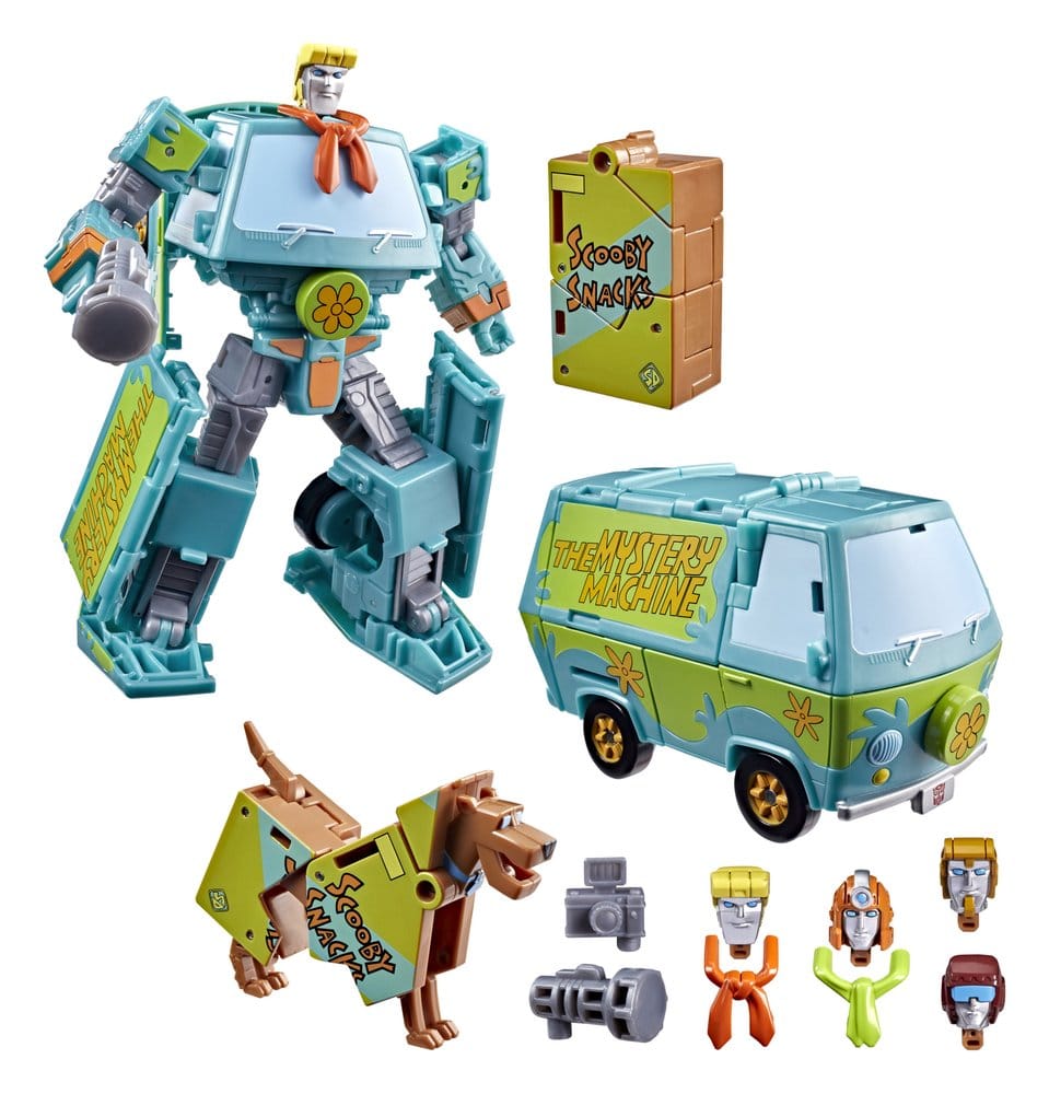 Transformers x Scooby-Doo Actionfiguren 2er-Pack Mysterious Prime & Automutt 15 cm - Preorder - ETA: 28.10.2026