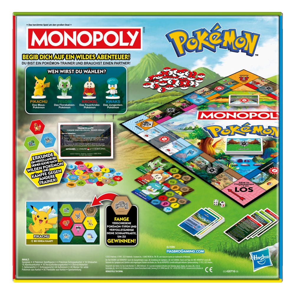 Pokémon Brettspiel Monopoly *Deutsche Version* - Versand: 5-7 Tage nach Bestellung