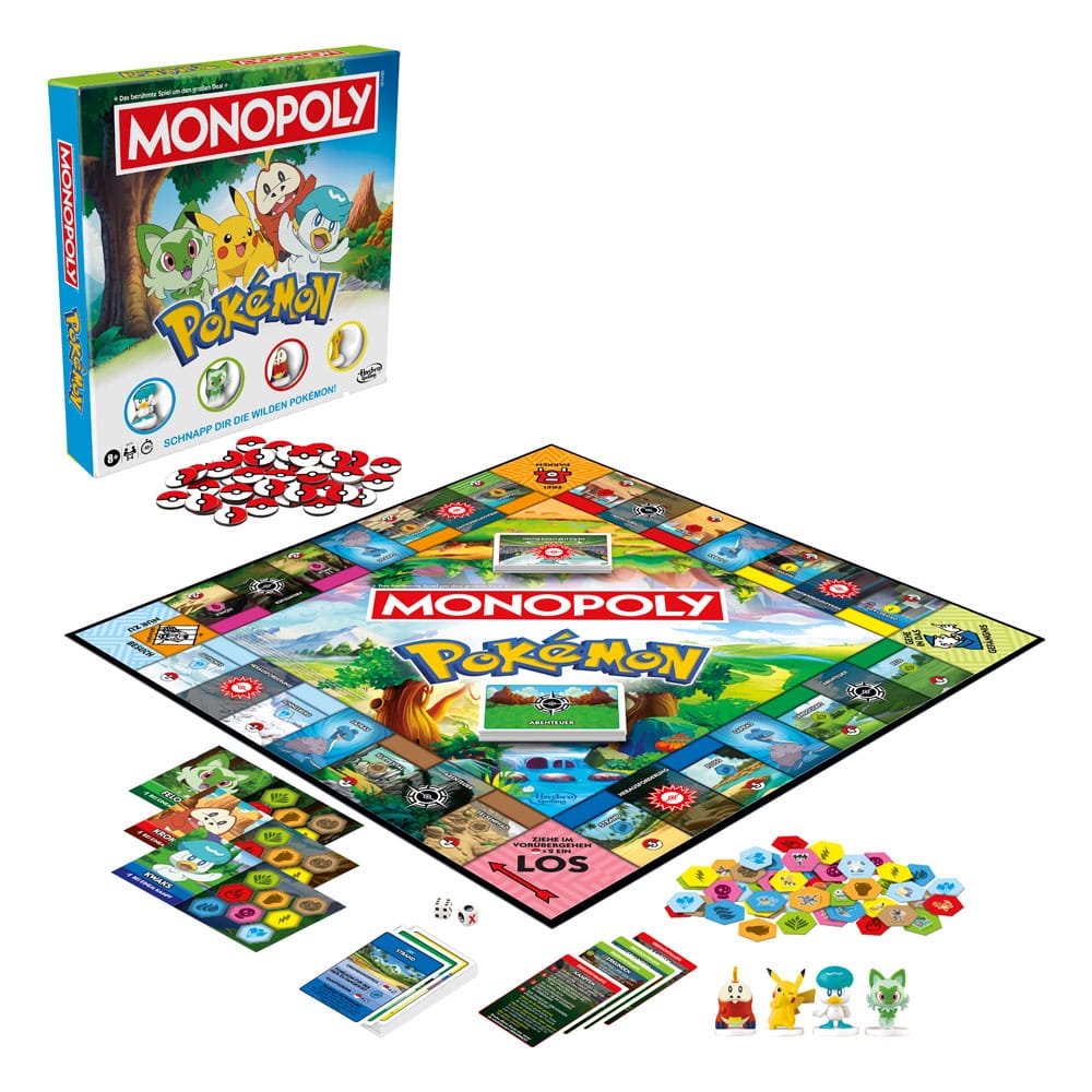 Pokémon Brettspiel Monopoly *Deutsche Version* - Versand: 5-7 Tage nach Bestellung