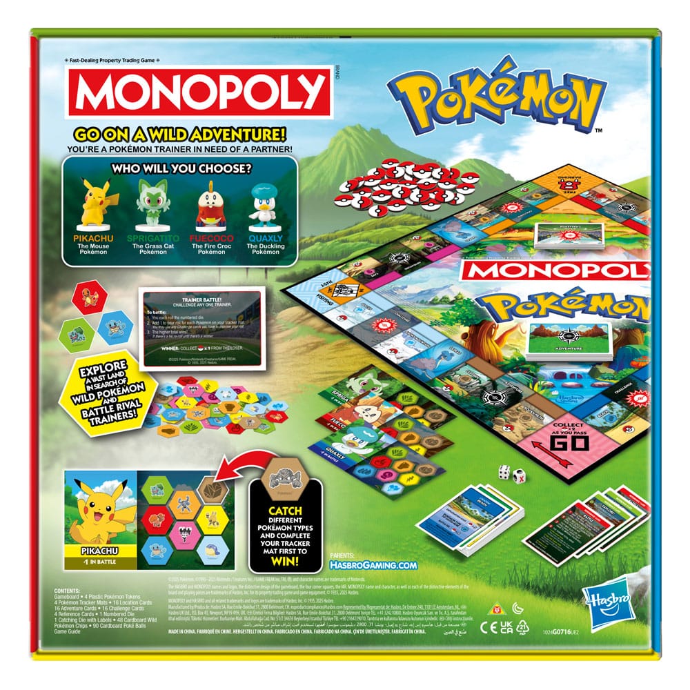 Pokémon Brettspiel Monopoly *Englische Version* - sofort verfügbar