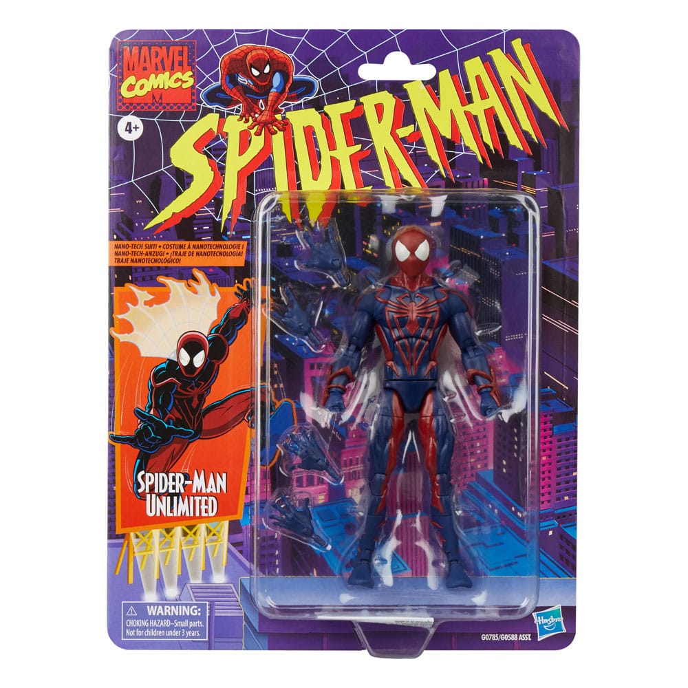 Spider-Man Marvel Legends Retro Actionfigur Spider-Man Unlimited 15 cm - Preorder - ETA: 29.11.2025