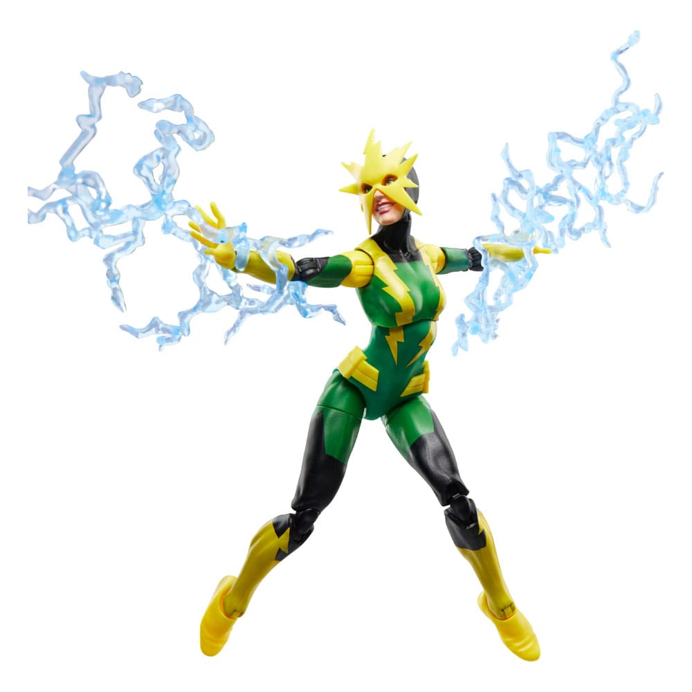 Spider-Man Marvel Legends Retro Actionfigur Electro (Francine Frye) 15 cm - Versand: 5-7 Tage nach Bestellung