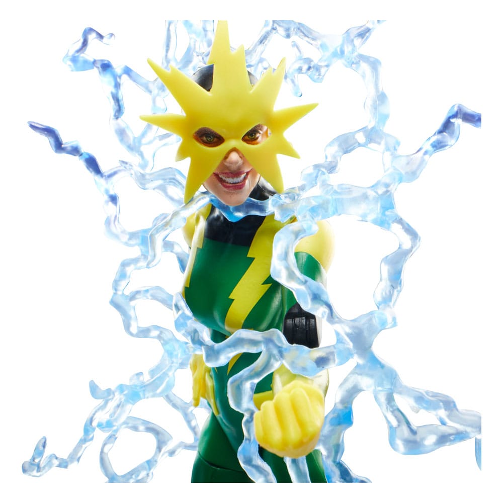 Spider-Man Marvel Legends Retro Actionfigur Electro (Francine Frye) 15 cm - Versand: 5-7 Tage nach Bestellung