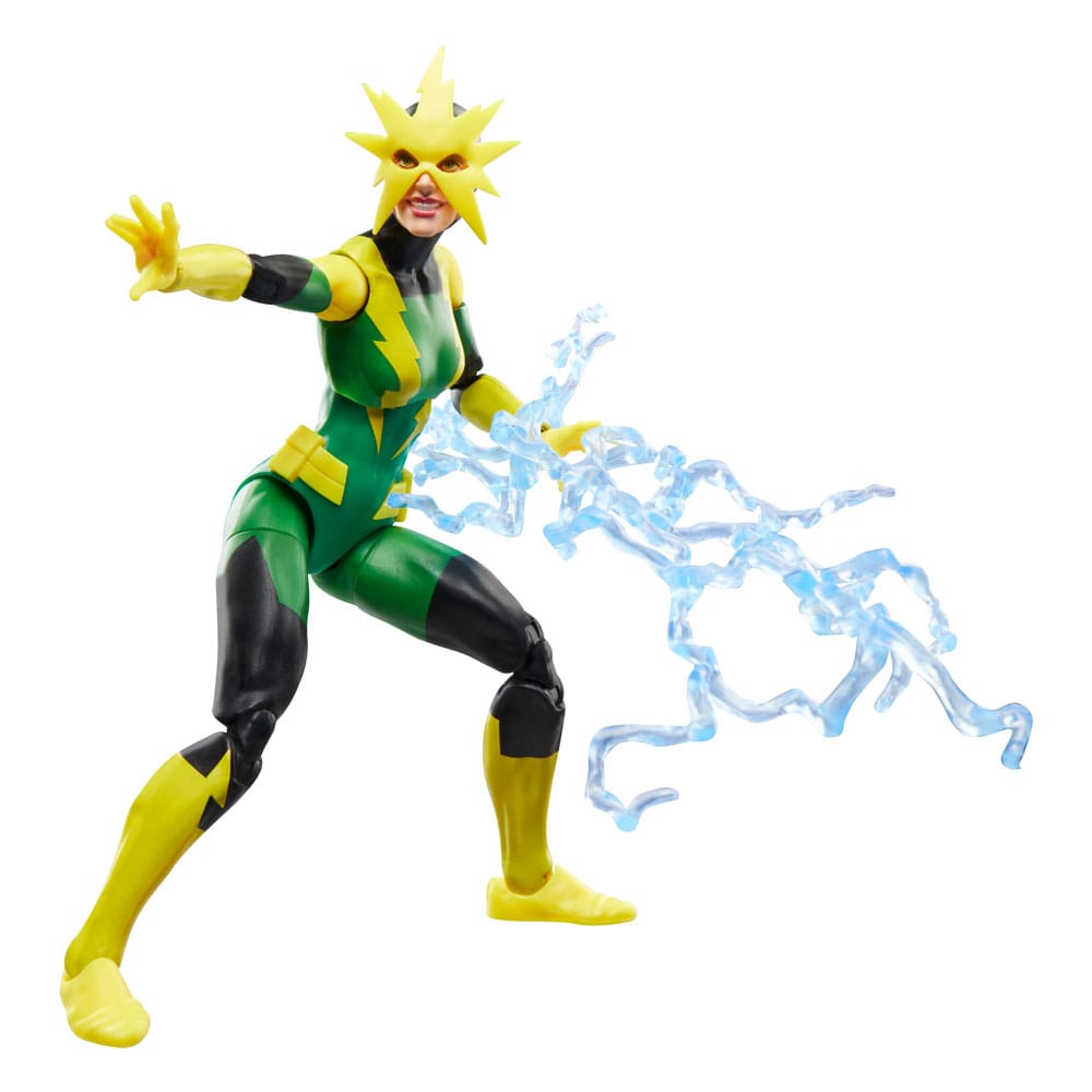 Spider-Man Marvel Legends Retro Actionfigur Electro (Francine Frye) 15 cm - Versand: 5-7 Tage nach Bestellung
