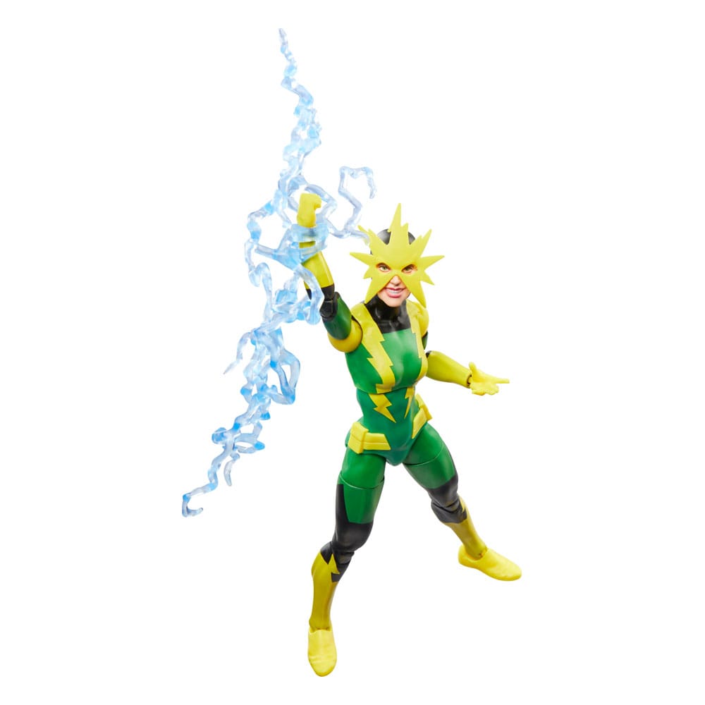 Spider-Man Marvel Legends Retro Actionfigur Electro (Francine Frye) 15 cm - Versand: 5-7 Tage nach Bestellung
