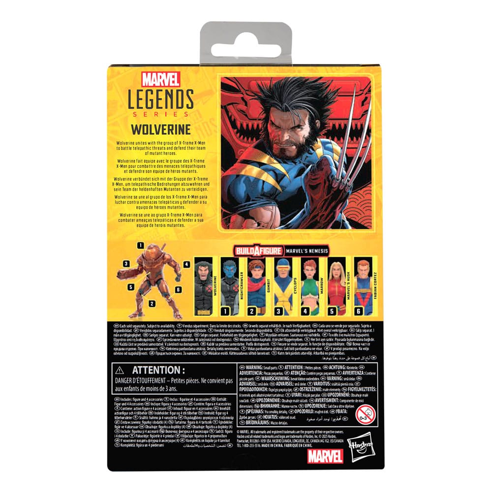 X-Men Marvel Legends Actionfigur Wolverine 15 cm - Versand: 5-7 Tage nach Bestellung