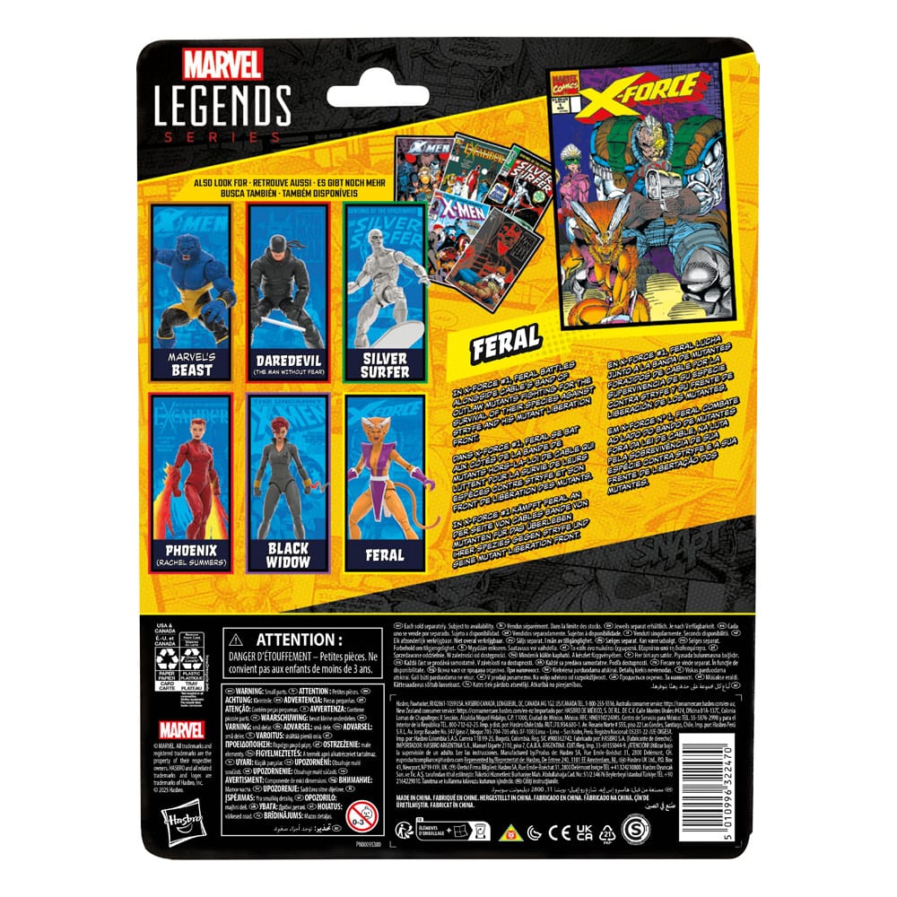 X-Force Marvel Legends Actionfigur Feral 15 cm - Preorder - ETA: 25.11.2025