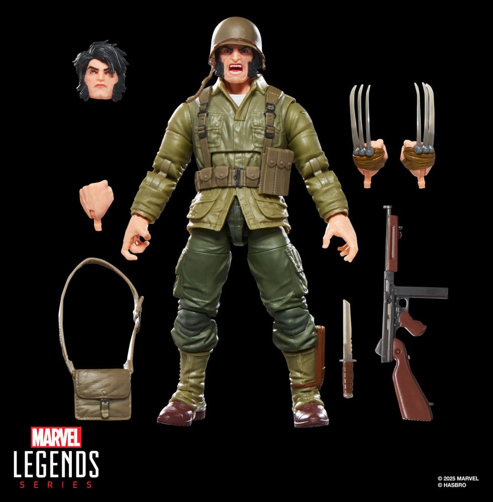Marvel Legends Actionfigur Wolverine (WWII Logan) 15 cm - Preorder - ETA: 25.12.2025