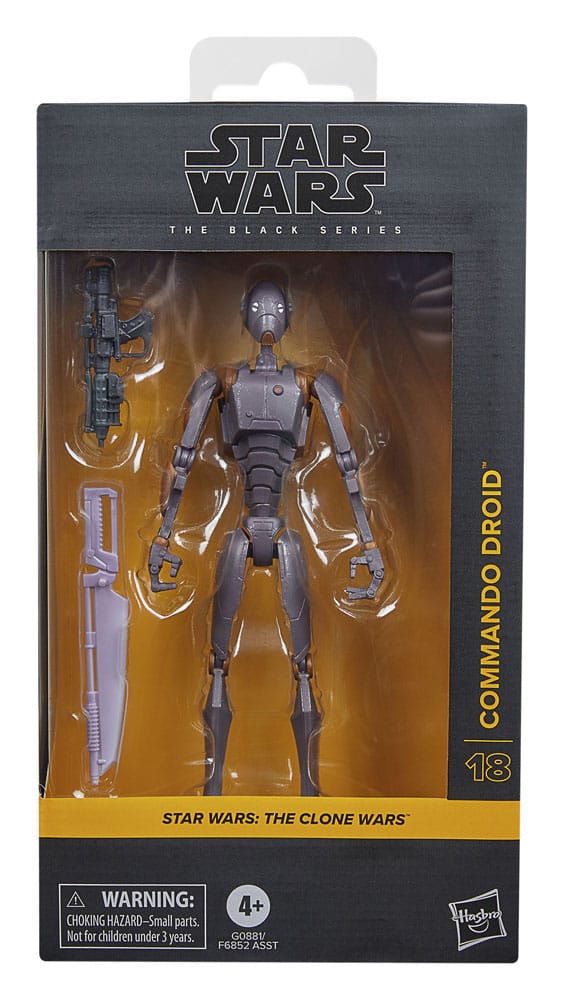 Star Wars: The Clone Wars Black Series Actionfigur Commando Droid 15 cm - Versand: 5-7 Tage nach Bestellung