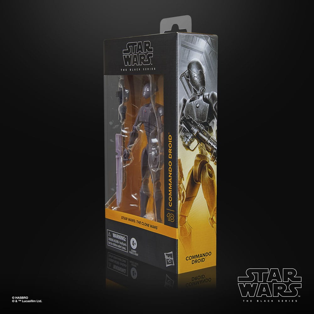 Star Wars: The Clone Wars Black Series Actionfigur Commando Droid 15 cm - Versand: 5-7 Tage nach Bestellung