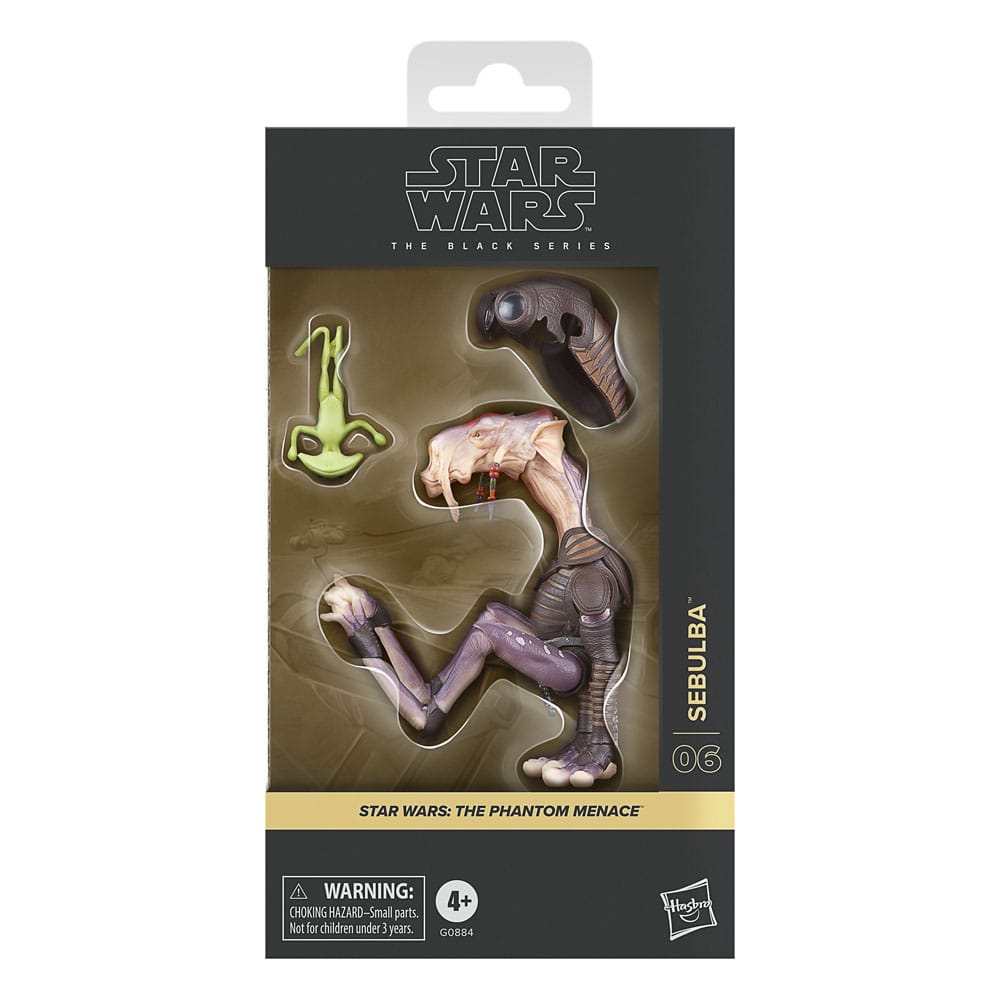 Star Wars Episode I Black Series Actionfigur Sebulba 15 cm - Versand: 5-7 Tage nach Bestellung