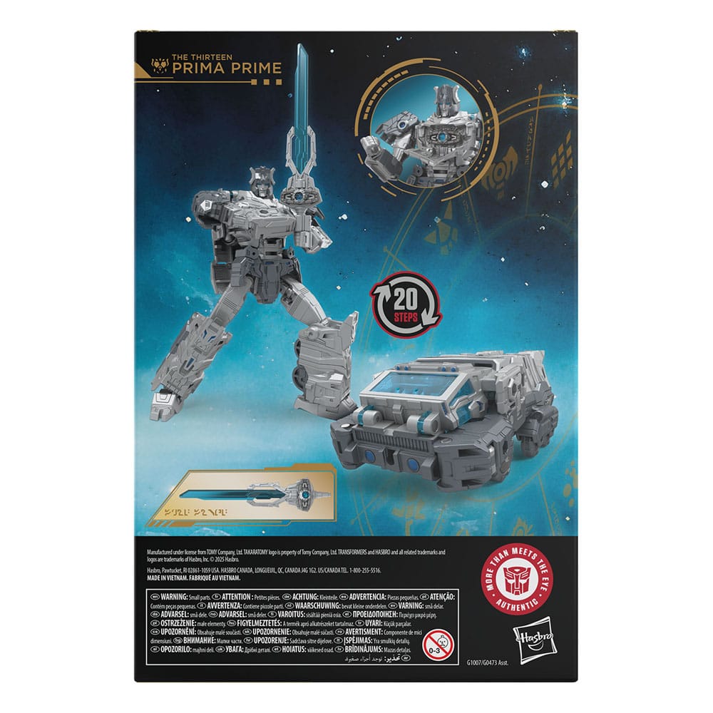 Transformers Age of the Primes Voyager Class Actionfigur The Thirteen Prima Prime 18 cm - Versand: 5-7 Tage nach Bestellung