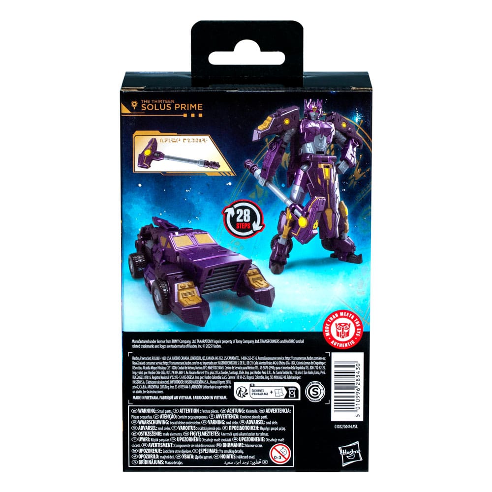Transformers Age of the Primes Deluxe Class Actionfigur The Thirteen Autobot Solus Prime 14 cm - Versand: 5-7 Tage nach Bestellung