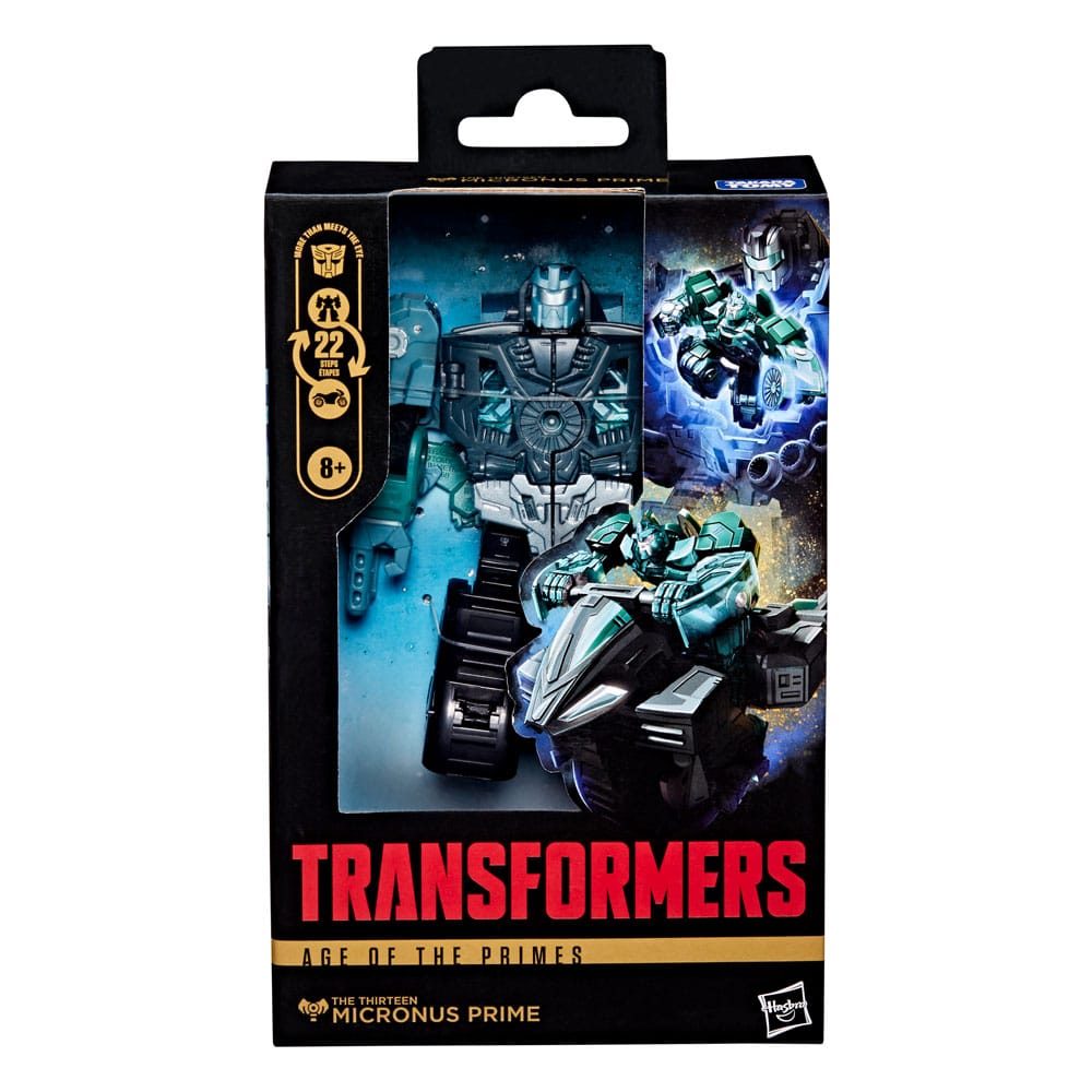 Transformers Age of the Primes Deluxe Class Actionfigur The Thirteen: Micronus Prime 14 cm - Preorder - ETA: 25.10.2025
