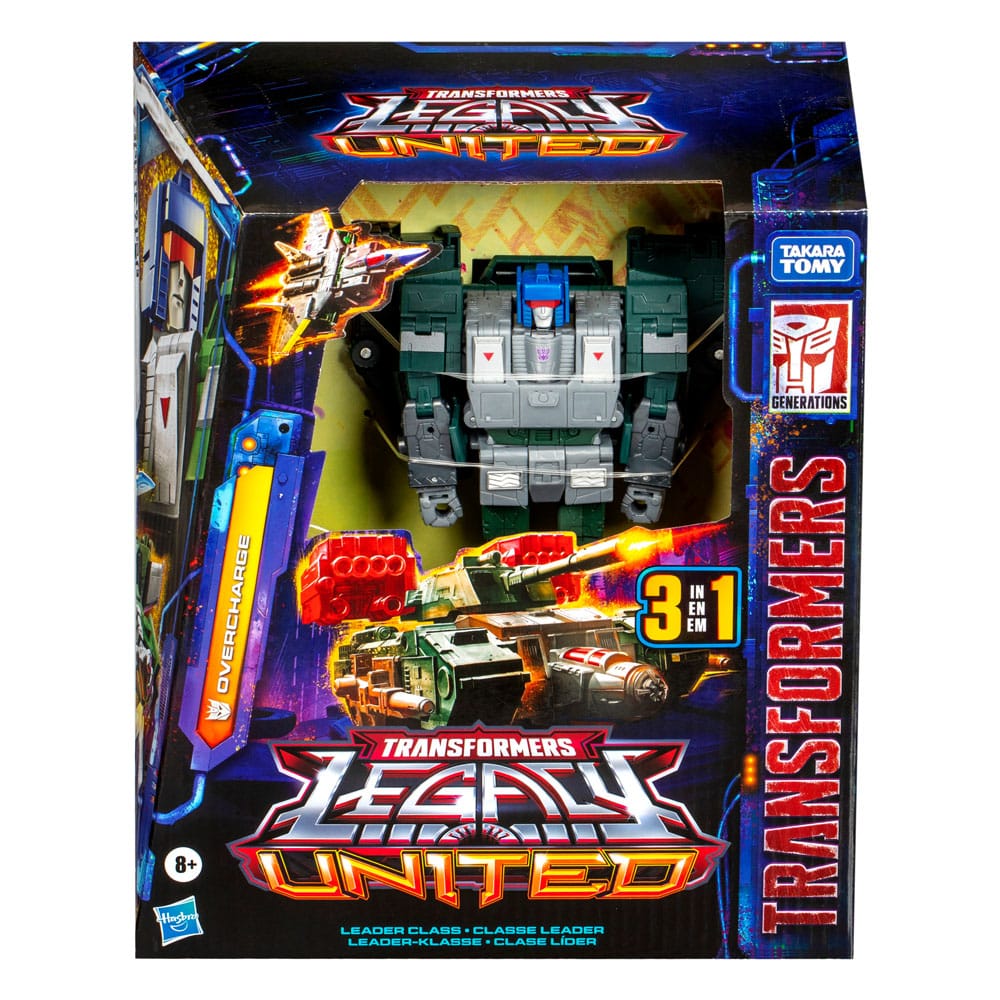Transformers Generations Legacy United Leader Class Actionfigur Overcharge 19 cm - Versand: 5-7 Tage nach Bestellung