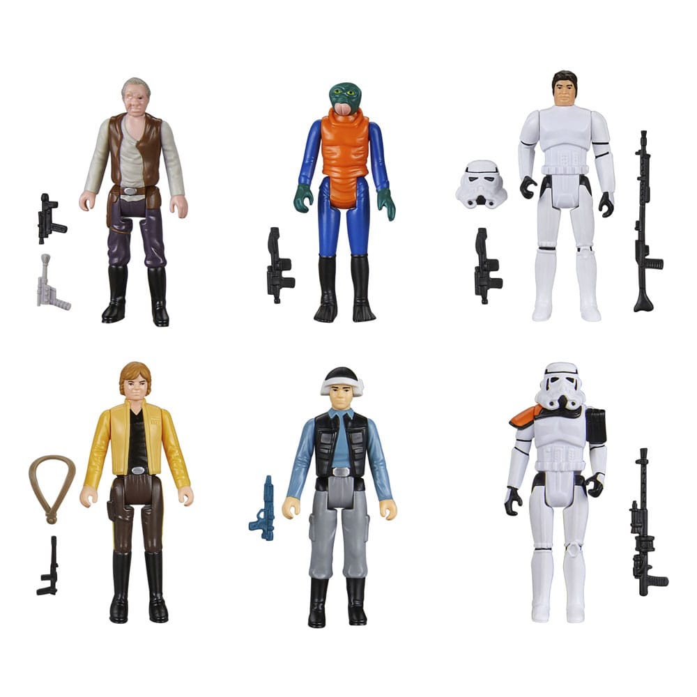 Star Wars Episode IV Retro Collection Actionfiguren 6er-Pack 10 cm - Versand: 5-7 Tage nach Bestellung