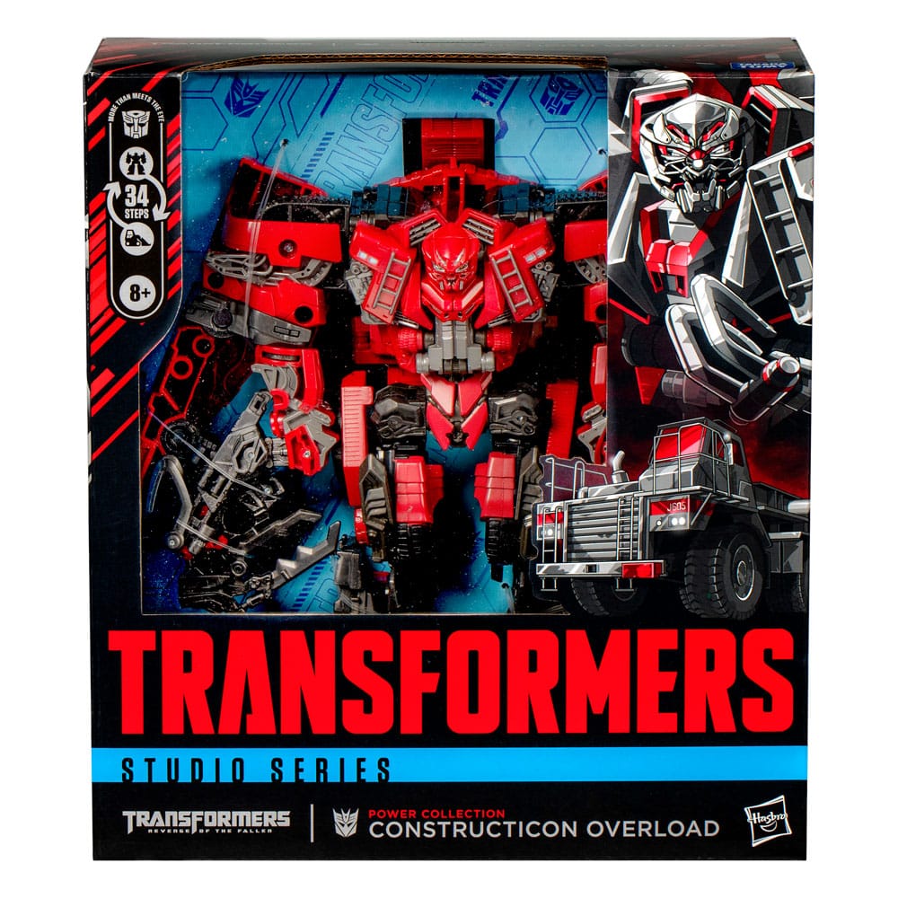 Transformers - Die Rache Studio Series Leader Class Actionfigur Power Collection Constructicon Overload 22 cm - Versand: 5-7 Tage nach Bestellung