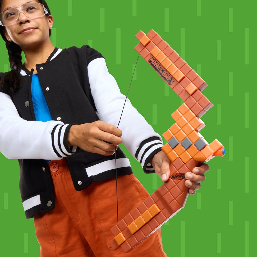 Minecraft NERF Bogen mit Dart-Abschuss - Versand: 5-7 Tage nach Bestellung