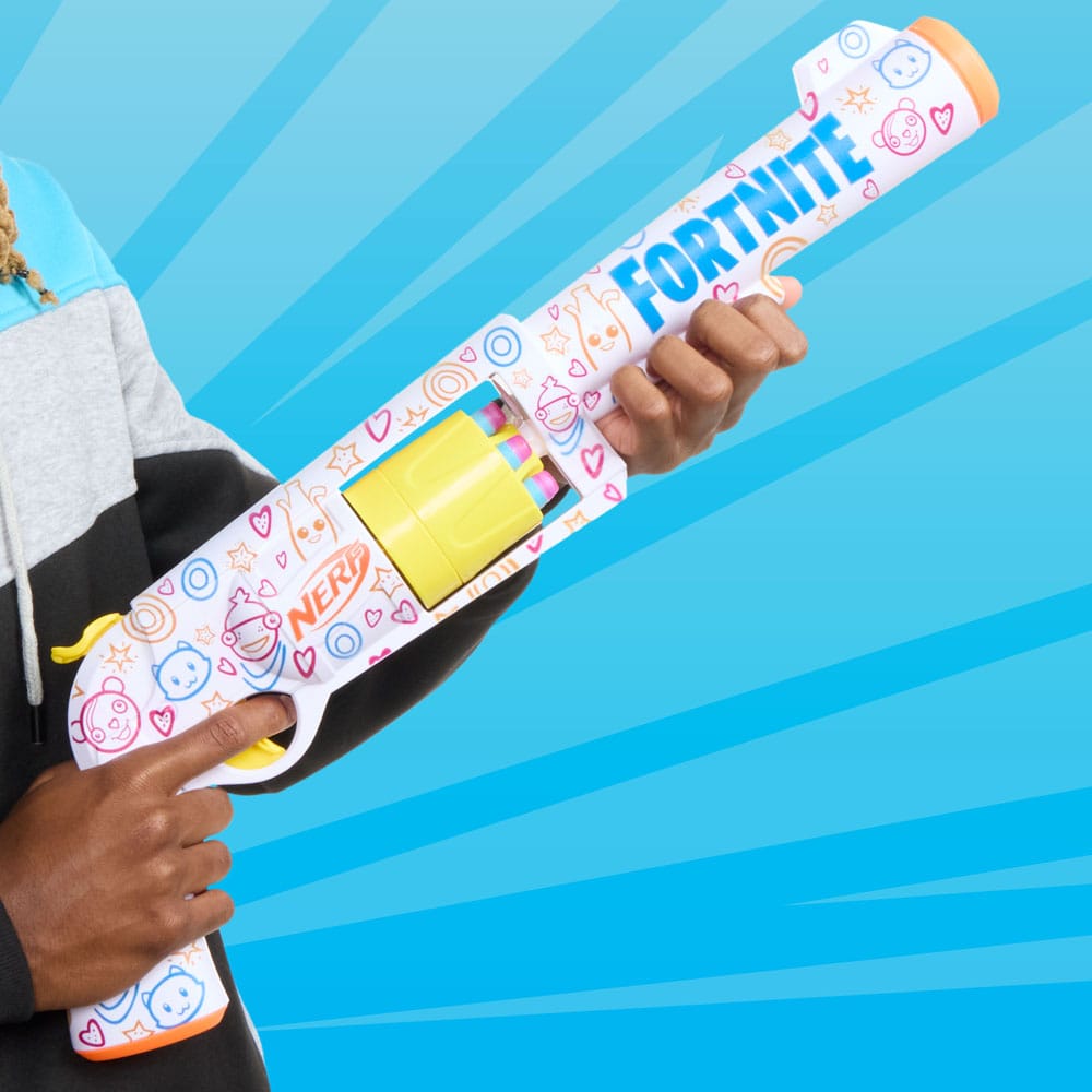 Fortnite NERF Frenz 4 Ever Blaster - Versand: 5-7 Tage nach Bestellung