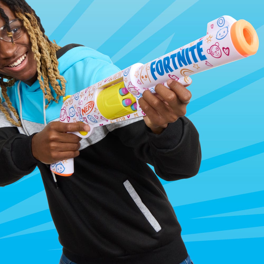 Fortnite NERF Frenz 4 Ever Blaster - Versand: 5-7 Tage nach Bestellung