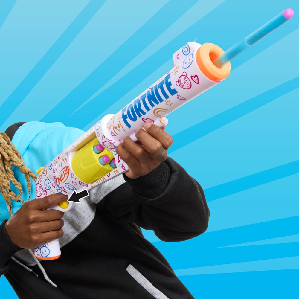 Fortnite NERF Frenz 4 Ever Blaster - Versand: 5-7 Tage nach Bestellung