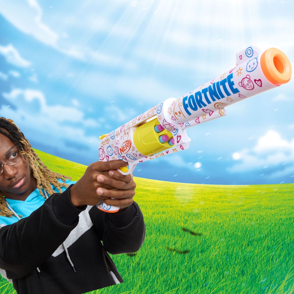 Fortnite NERF Frenz 4 Ever Blaster - Versand: 5-7 Tage nach Bestellung